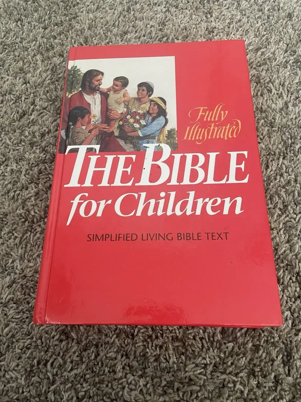 The Bible for Children by Tyndale House Publishers (1990, Hardcover)